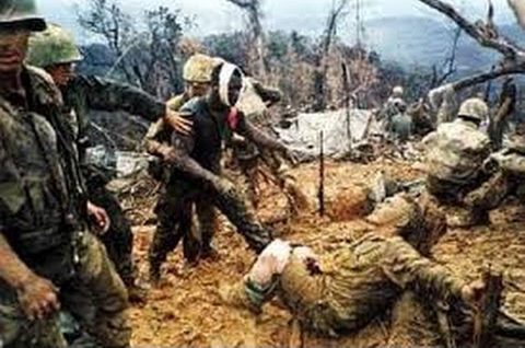 Wojna w Wietnamie. Bitwa o Khe Sanh, oblężenie bazy Marines.